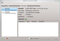 virt-manager Connection Details
